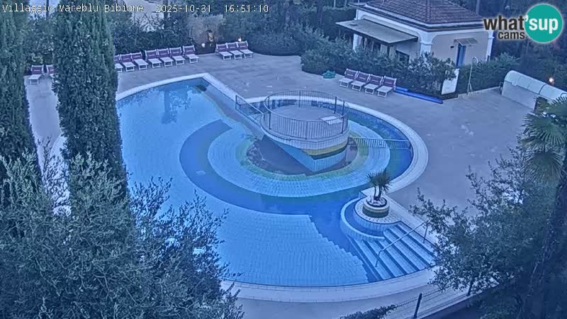 Villaggio Mare Blu Pool LIVE-Webcam Bibione Pineda – Italien