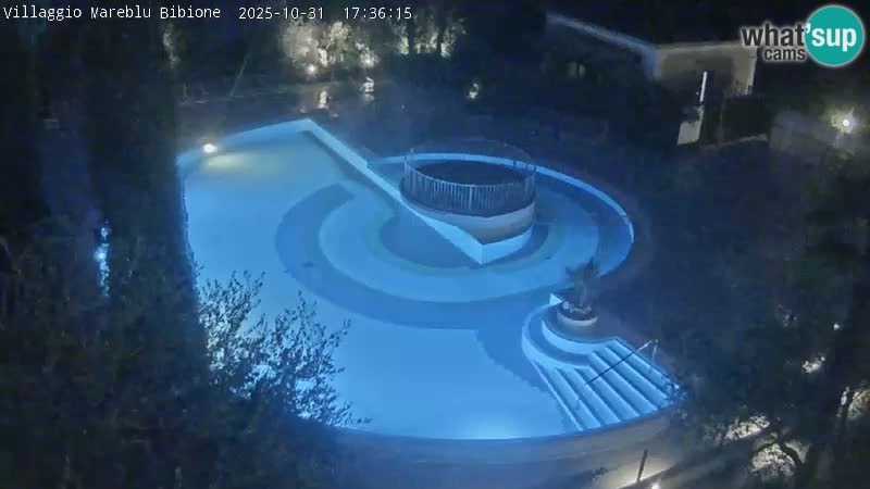 Piscina Villaggio Mare Blu webcam LIVE Bibione Pineda – Italia