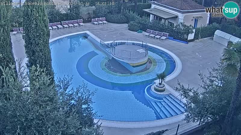 Villaggio Mare Blu Pool LIVE-Webcam Bibione Pineda – Italien
