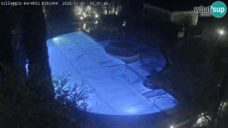 Piscina Villaggio Mare Blu webcam LIVE Bibione Pineda – Italia