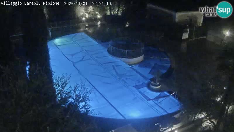 Villaggio Mare Blu pool LIVE webcam Bibione Pineda – Italy