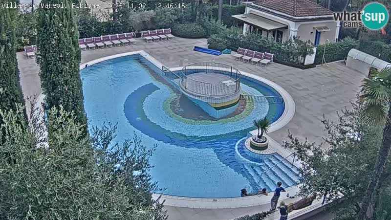 Piscina Villaggio Mare Blu webcam LIVE Bibione Pineda – Italia