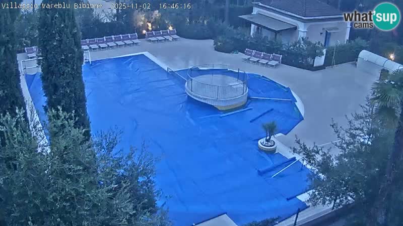 Piscina Villaggio Mare Blu EN VIVO webcam Bibione Pineda – Italia