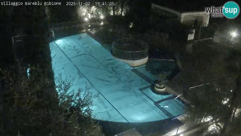Villaggio Mare Blu pool LIVE webcam Bibione Pineda – Italy