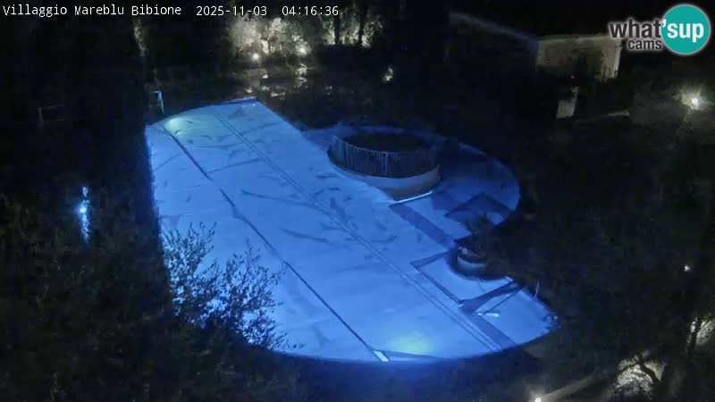 Villaggio Mare Blu bazen Spletna kamera V živo Bibione Pineda – Italija