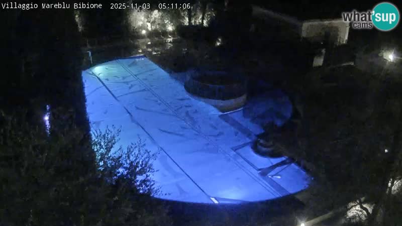 Villaggio Mare Blu pool LIVE webcam Bibione Pineda – Italy