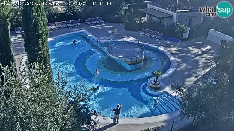 Villaggio Mare Blu Pool LIVE-Webcam Bibione Pineda – Italien