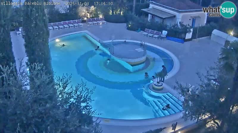 Villaggio Mare Blu Pool LIVE-Webcam Bibione Pineda – Italien