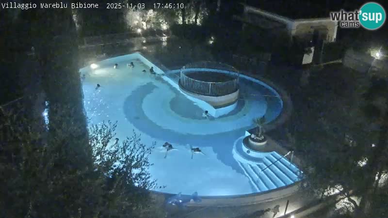 Piscina Villaggio Mare Blu EN VIVO webcam Bibione Pineda – Italia