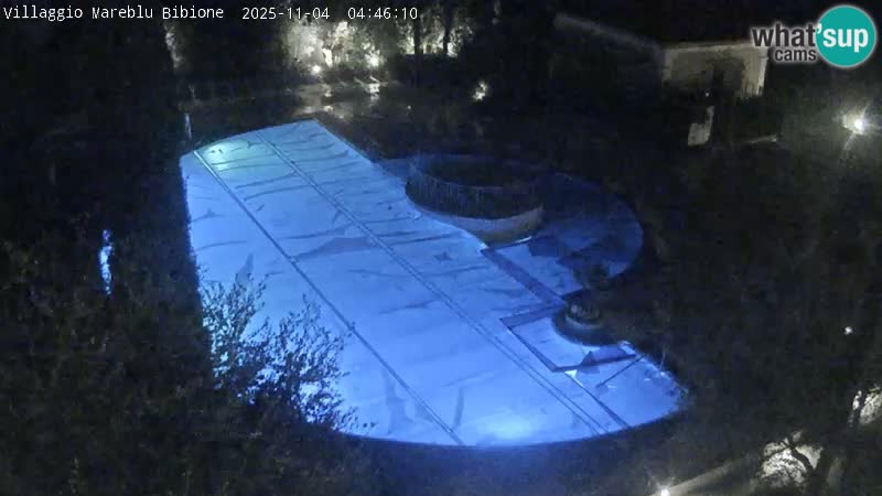 Villaggio Mare Blu piscine LIVE webcam Bibione Pineda – Italie