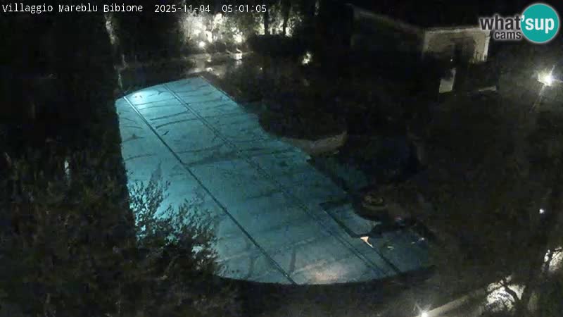 Villaggio Mare Blu pool LIVE webcam Bibione Pineda – Italy