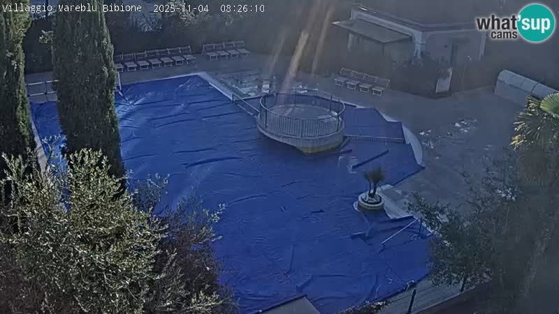 Piscina Villaggio Mare Blu webcam LIVE Bibione Pineda – Italia