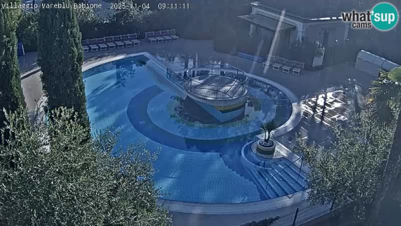 Villaggio Mare Blu Pool LIVE-Webcam Bibione Pineda – Italien