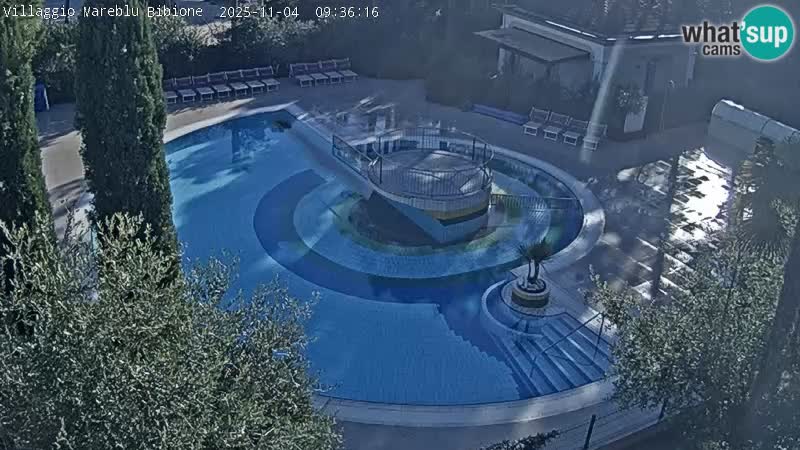 Piscina Villaggio Mare Blu webcam LIVE Bibione Pineda – Italia