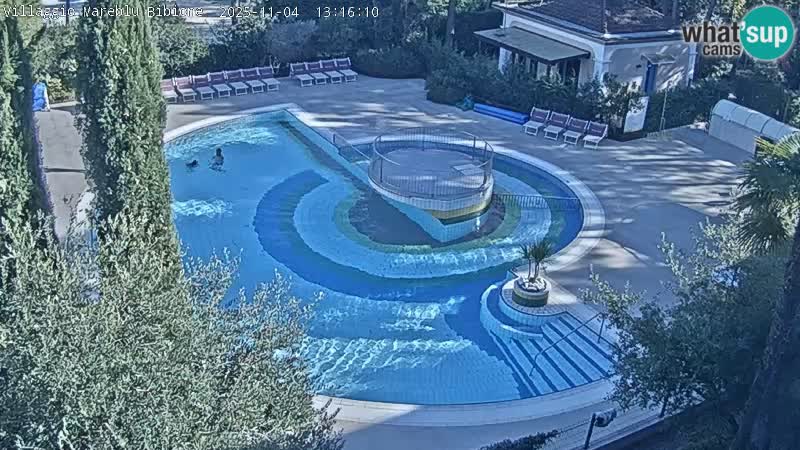 Piscina Villaggio Mare Blu webcam LIVE Bibione Pineda – Italia