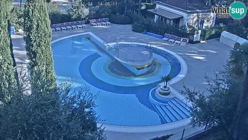 Villaggio Mare Blu pool LIVE webcam Bibione Pineda – Italy