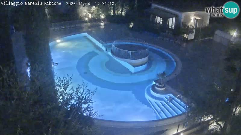 Villaggio Mare Blu pool LIVE webcam Bibione Pineda – Italy