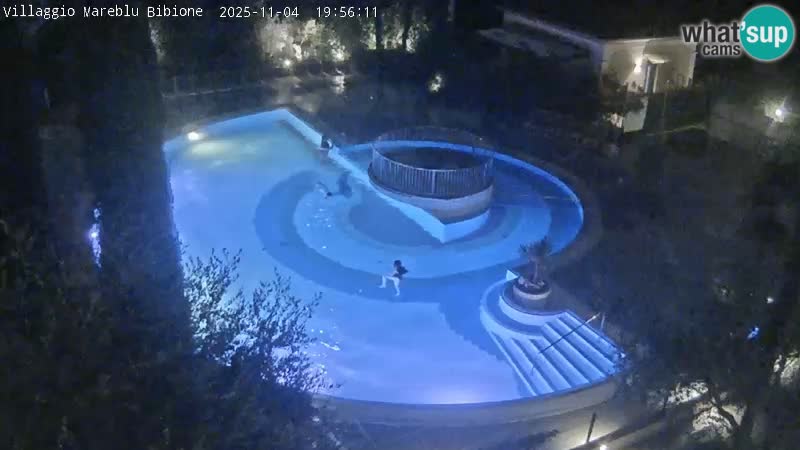 Piscina Villaggio Mare Blu webcam LIVE Bibione Pineda – Italia