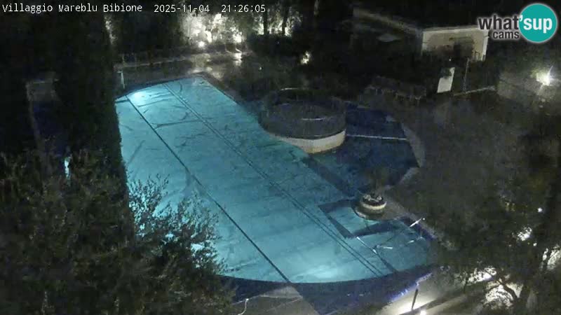 Villaggio Mare Blu piscine LIVE webcam Bibione Pineda – Italie