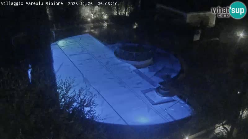 Piscina Villaggio Mare Blu webcam LIVE Bibione Pineda – Italia