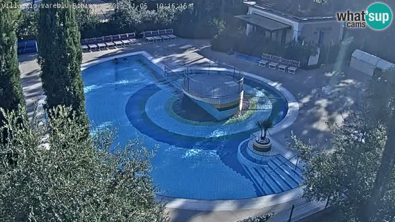 Piscina Villaggio Mare Blu EN VIVO webcam Bibione Pineda – Italia
