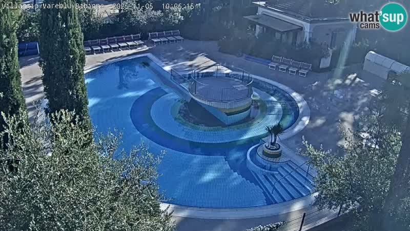 Piscina Villaggio Mare Blu webcam LIVE Bibione Pineda – Italia