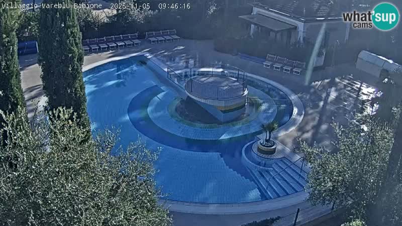 Piscina Villaggio Mare Blu webcam LIVE Bibione Pineda – Italia