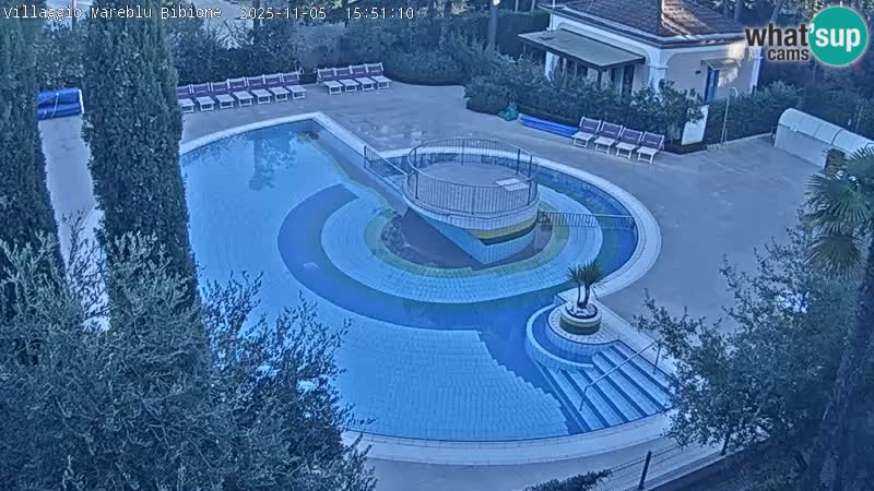 Villaggio Mare Blu Pool LIVE-Webcam Bibione Pineda – Italien
