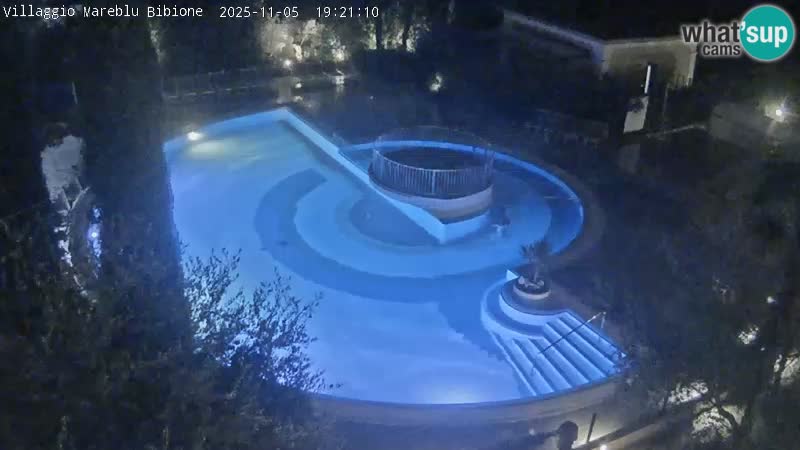 Villaggio Mare Blu pool LIVE webcam Bibione Pineda – Italy