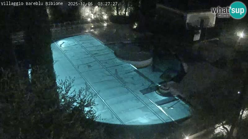 Villaggio Mare Blu pool LIVE webcam Bibione Pineda – Italy