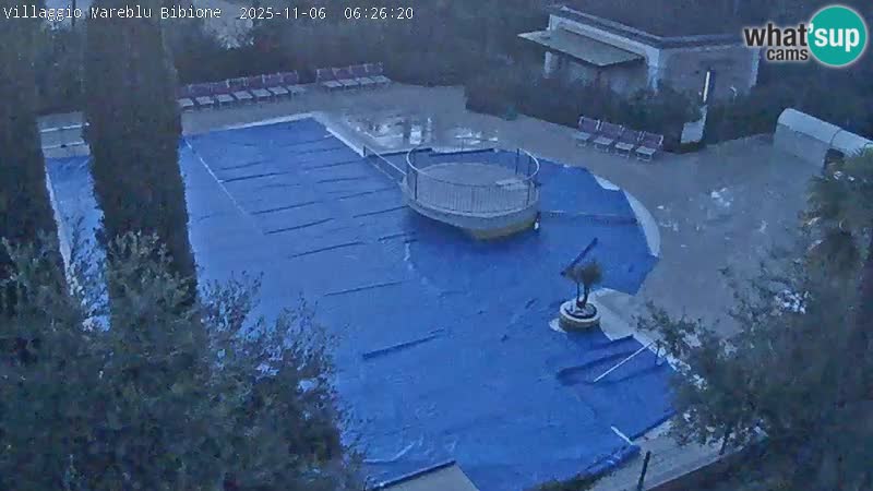 Villaggio Mare Blu Pool LIVE-Webcam Bibione Pineda – Italien