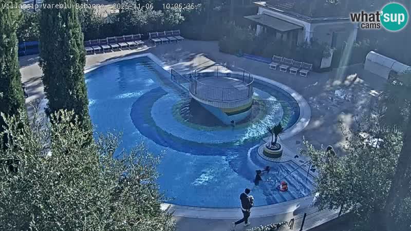 Villaggio Mare Blu pool LIVE webcam Bibione Pineda – Italy