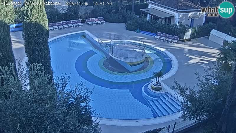 Piscina Villaggio Mare Blu webcam LIVE Bibione Pineda – Italia