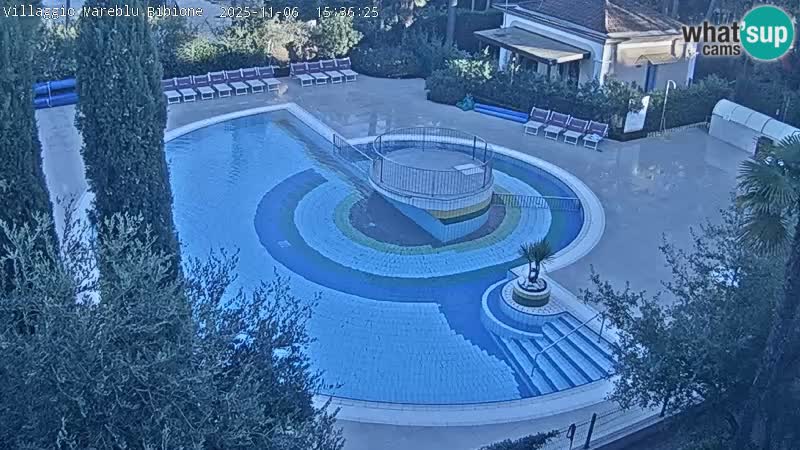 Villaggio Mare Blu pool LIVE webcam Bibione Pineda – Italy