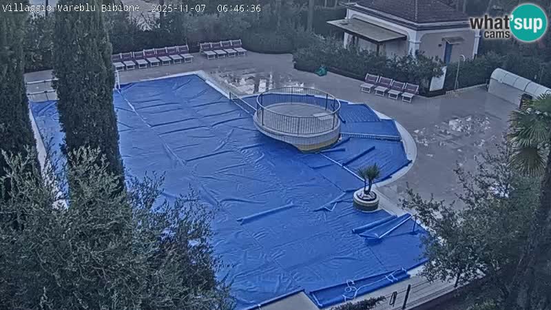 Villaggio Mare Blu pool LIVE webcam Bibione Pineda – Italy