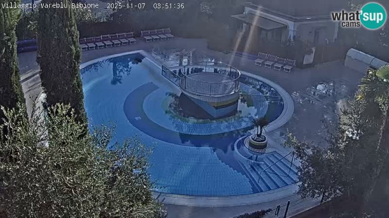 Villaggio Mare Blu piscine LIVE webcam Bibione Pineda – Italie