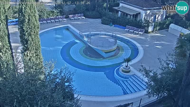 Villaggio Mare Blu Pool LIVE-Webcam Bibione Pineda – Italien