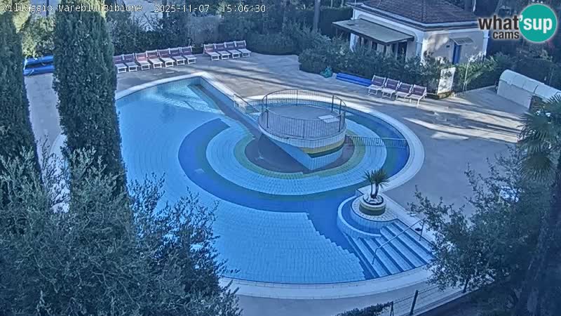 Piscina Villaggio Mare Blu webcam LIVE Bibione Pineda – Italia