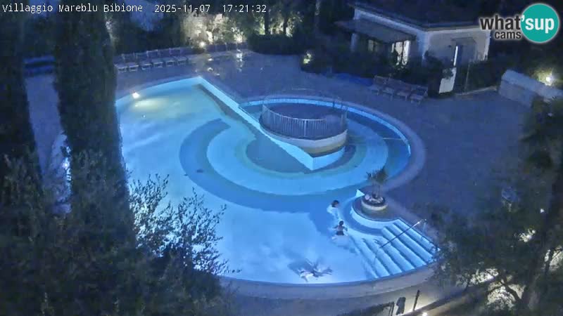 Villaggio Mare Blu piscine LIVE webcam Bibione Pineda – Italie