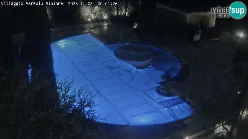 Piscina Villaggio Mare Blu EN VIVO webcam Bibione Pineda – Italia