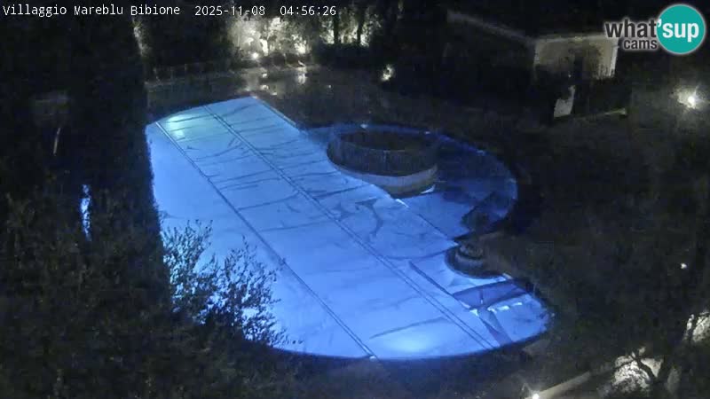 Piscina Villaggio Mare Blu EN VIVO webcam Bibione Pineda – Italia