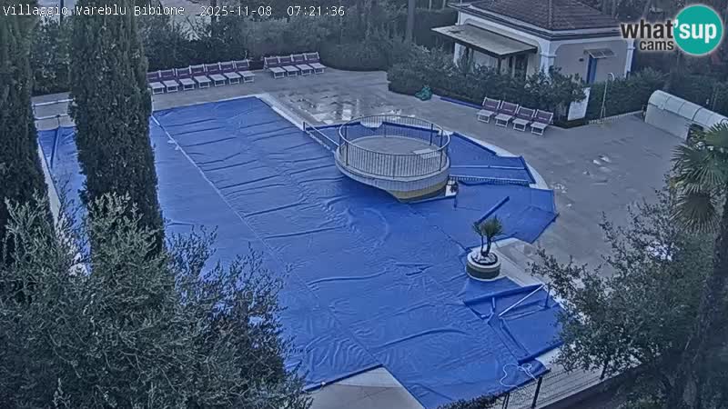 Piscina Villaggio Mare Blu EN VIVO webcam Bibione Pineda – Italia