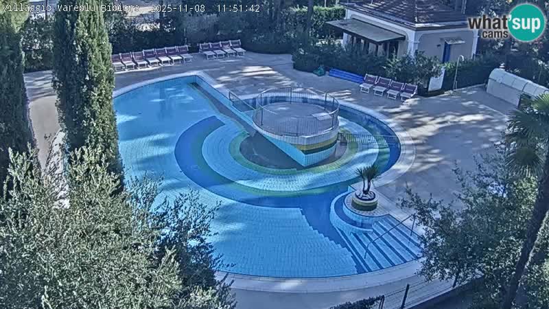 Villaggio Mare Blu Pool LIVE-Webcam Bibione Pineda – Italien