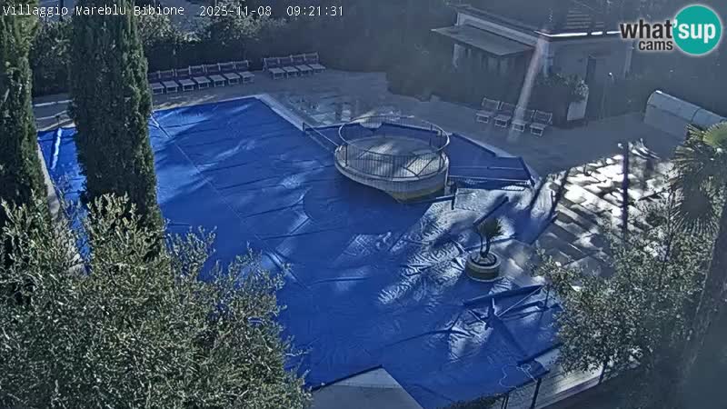 Piscina Villaggio Mare Blu EN VIVO webcam Bibione Pineda – Italia