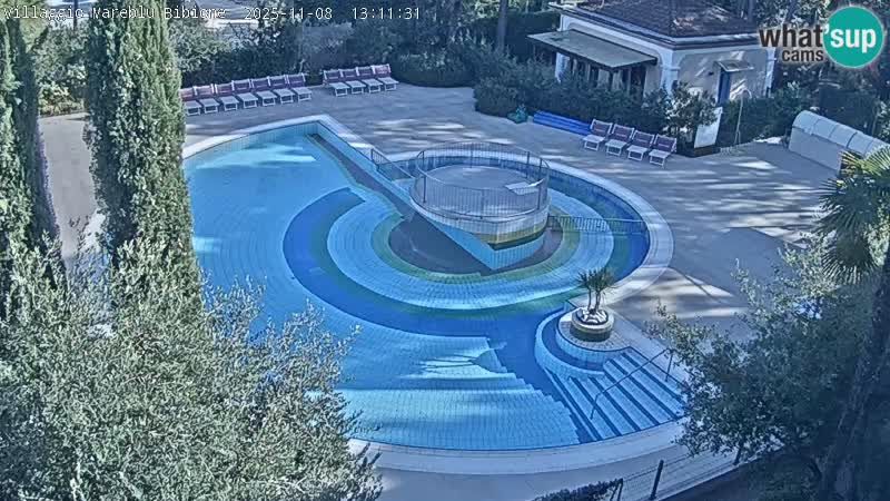 Piscina Villaggio Mare Blu webcam LIVE Bibione Pineda – Italia