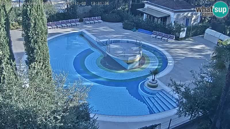 Piscina Villaggio Mare Blu webcam LIVE Bibione Pineda – Italia