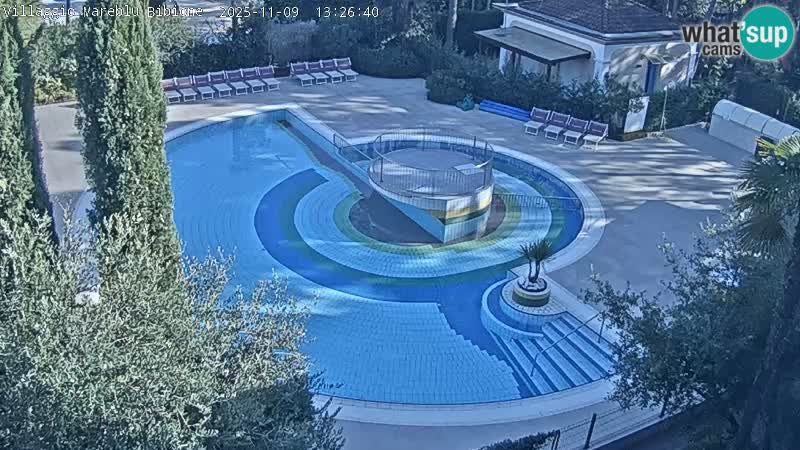 Villaggio Mare Blu Pool LIVE-Webcam Bibione Pineda – Italien