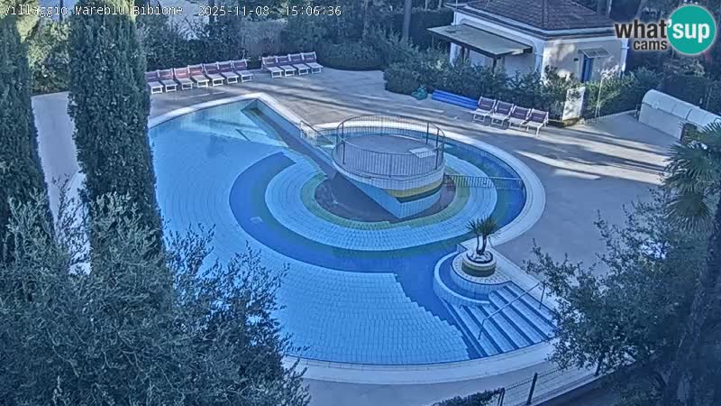 Piscina Villaggio Mare Blu webcam LIVE Bibione Pineda – Italia