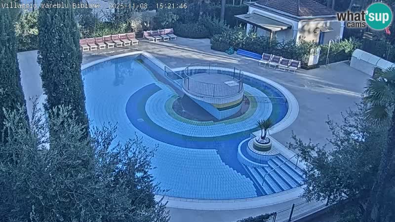 Villaggio Mare Blu pool LIVE webcam Bibione Pineda – Italy