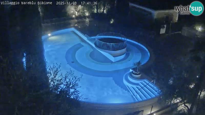 Piscina Villaggio Mare Blu EN VIVO webcam Bibione Pineda – Italia